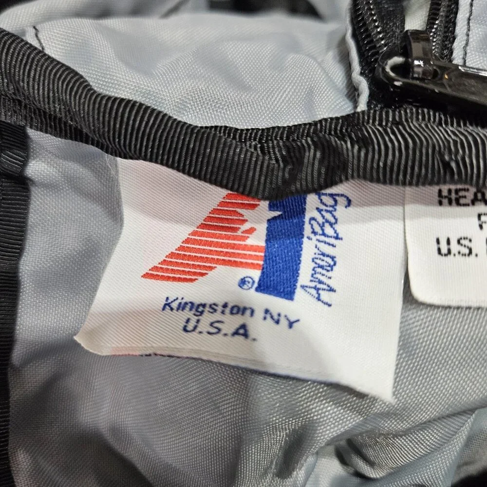 AmeriBag Healthy Back Bag Sling Womens Large Black Nylon Crossbody Shoulder USA - Picture 11 of 13